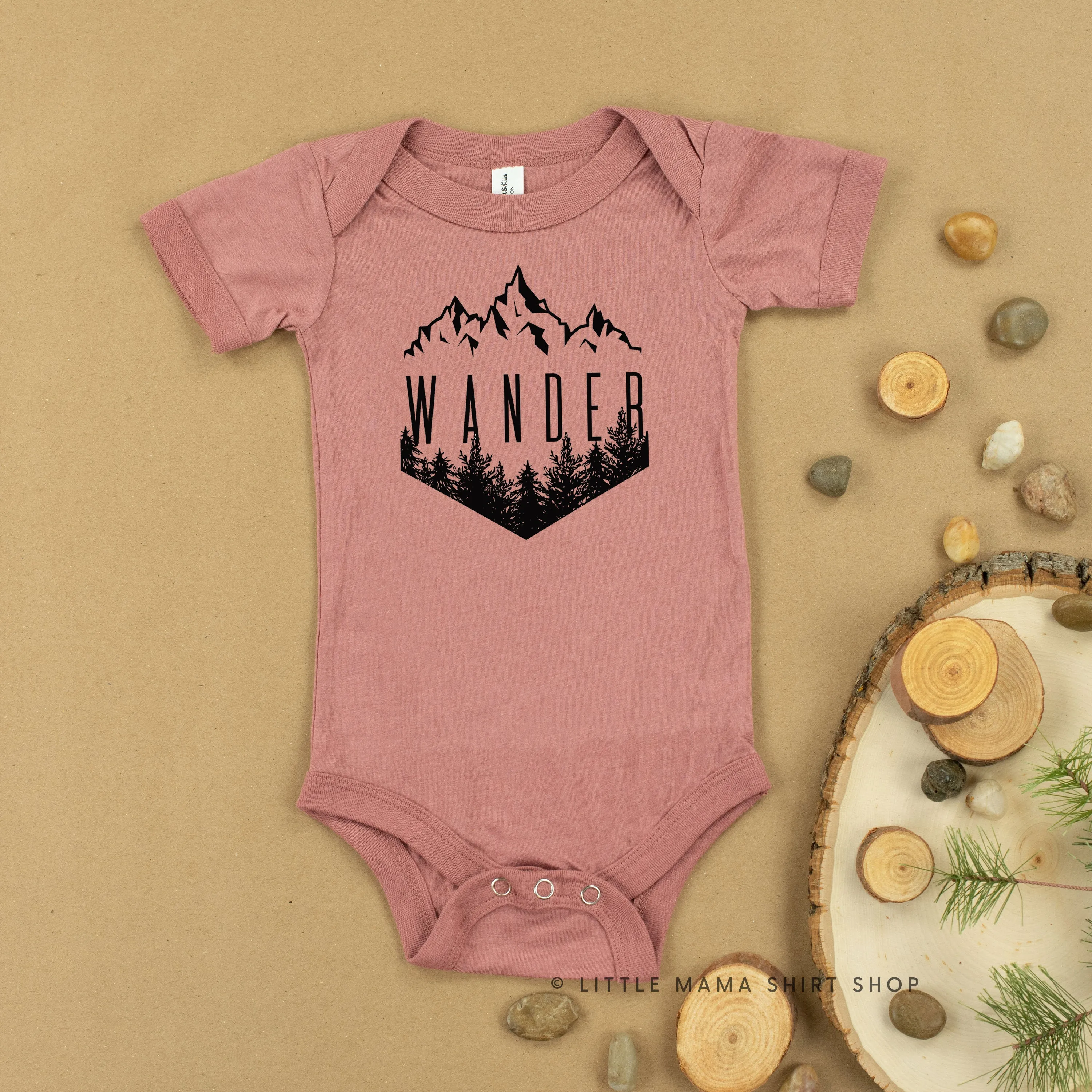 WANDER - Short Sleeve Child Shirt
