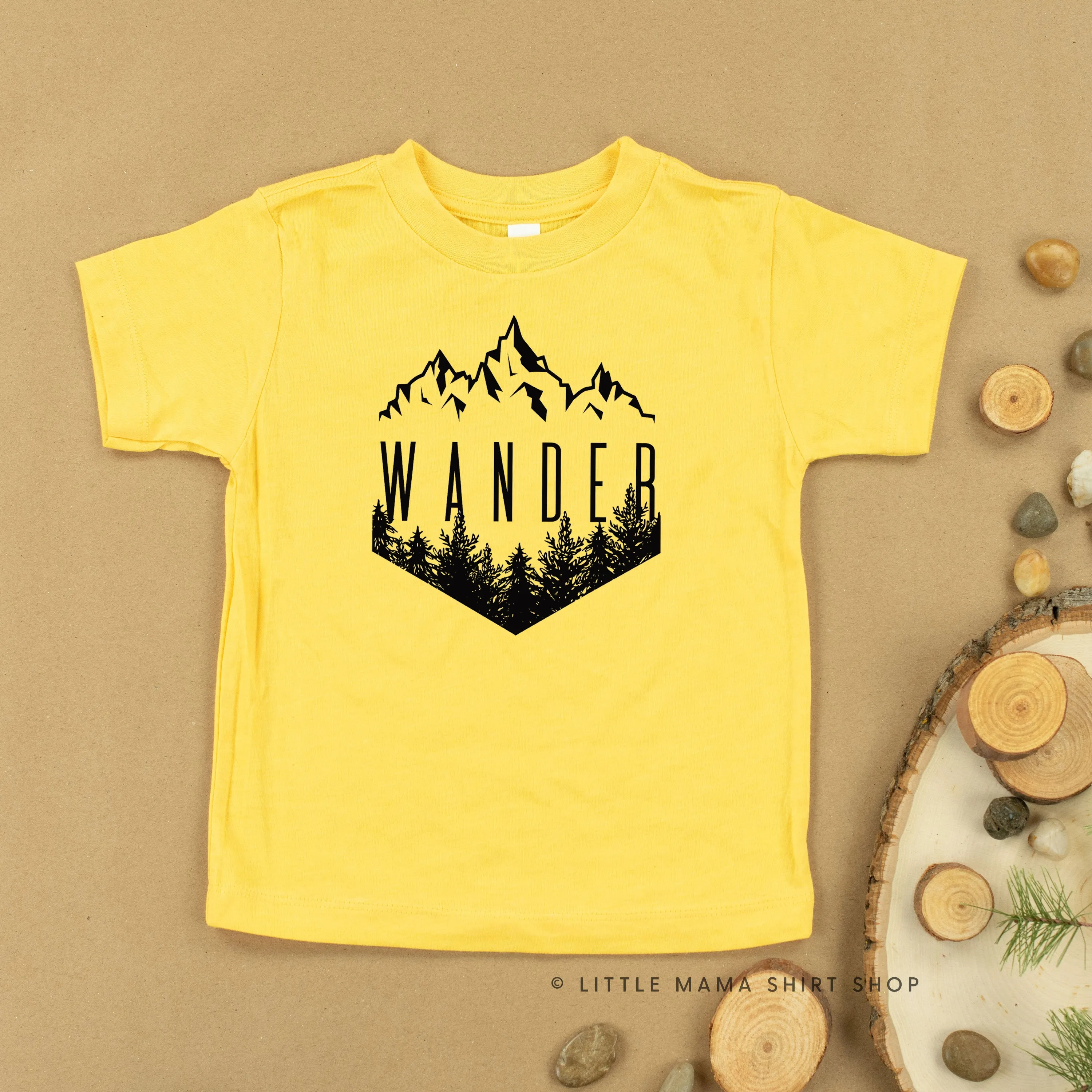 WANDER - Short Sleeve Child Shirt