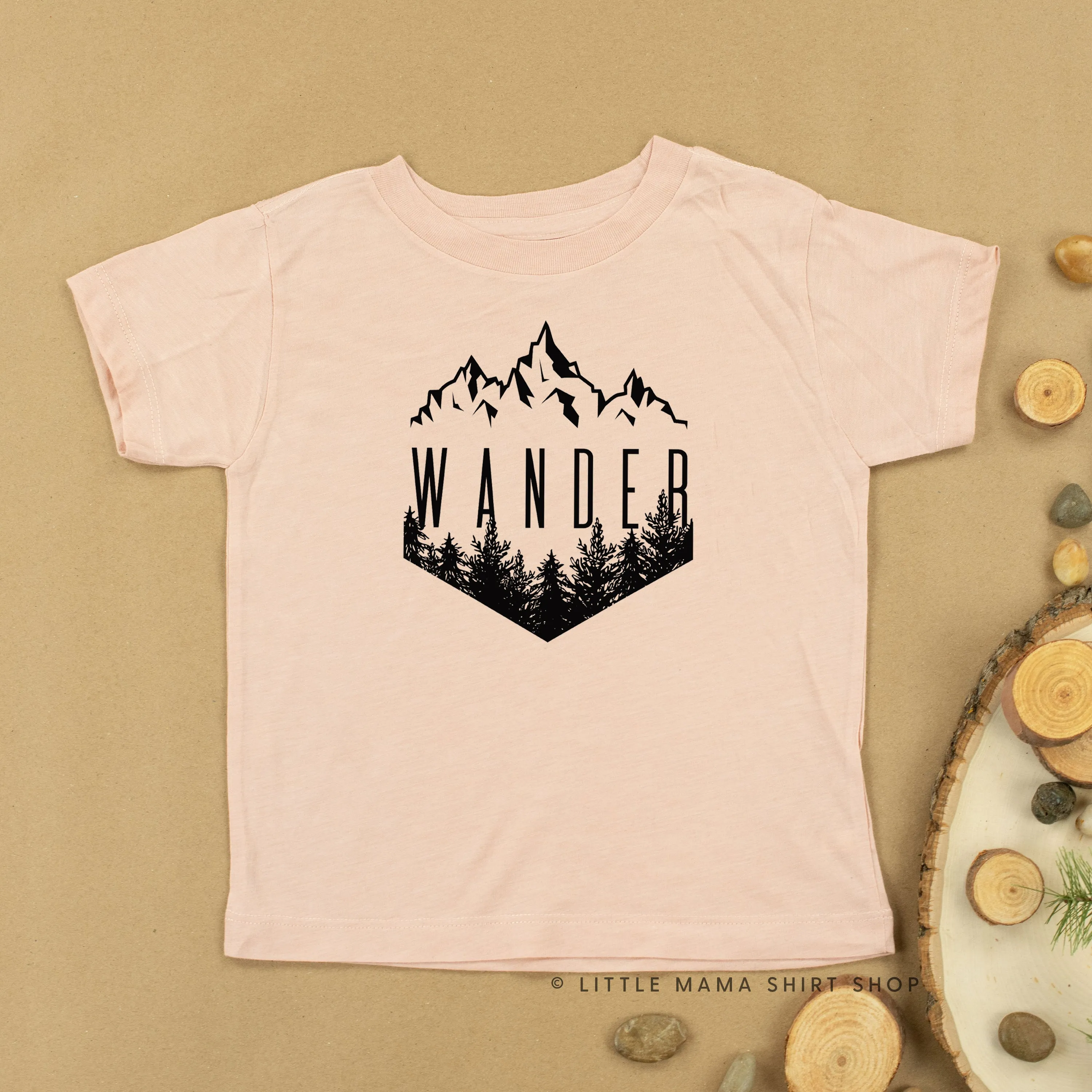 WANDER - Short Sleeve Child Shirt