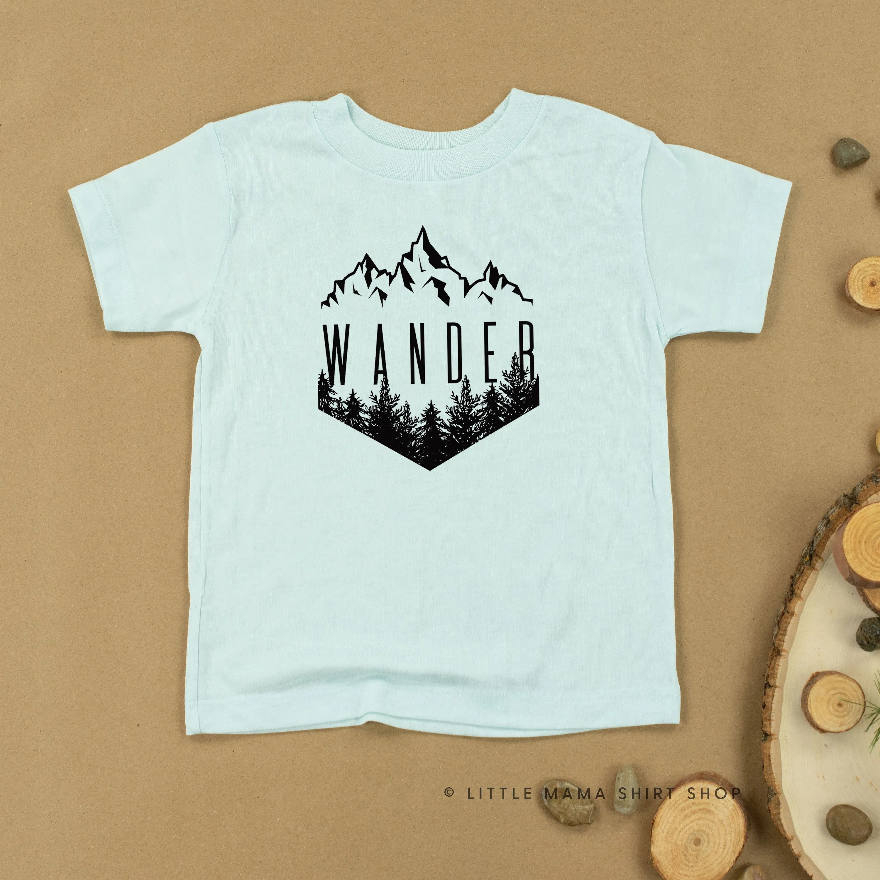 WANDER - Short Sleeve Child Shirt