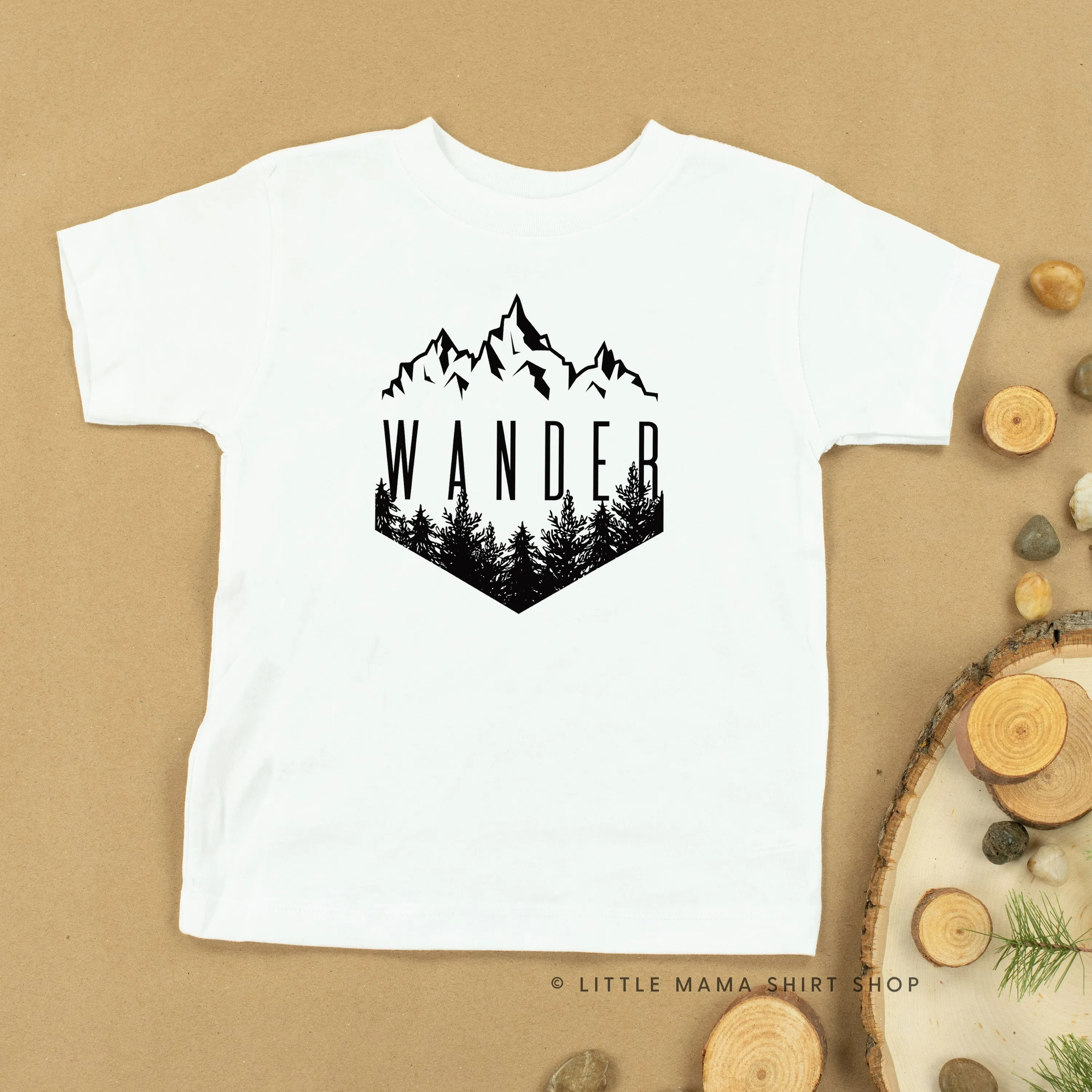 WANDER - Short Sleeve Child Shirt