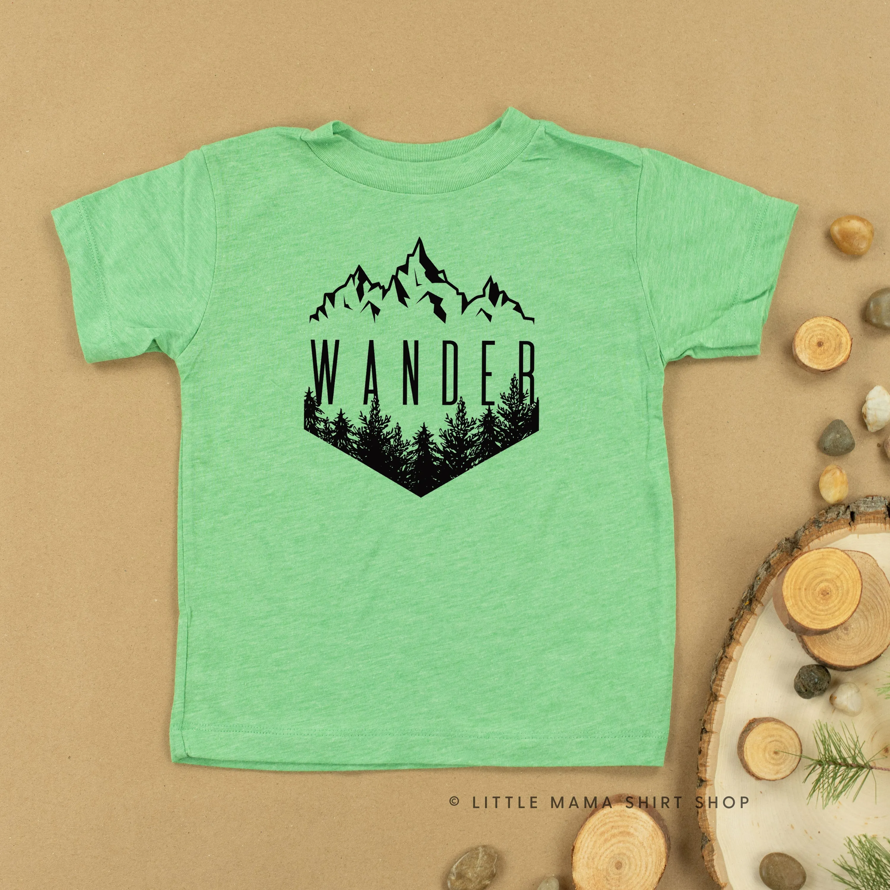 WANDER - Short Sleeve Child Shirt