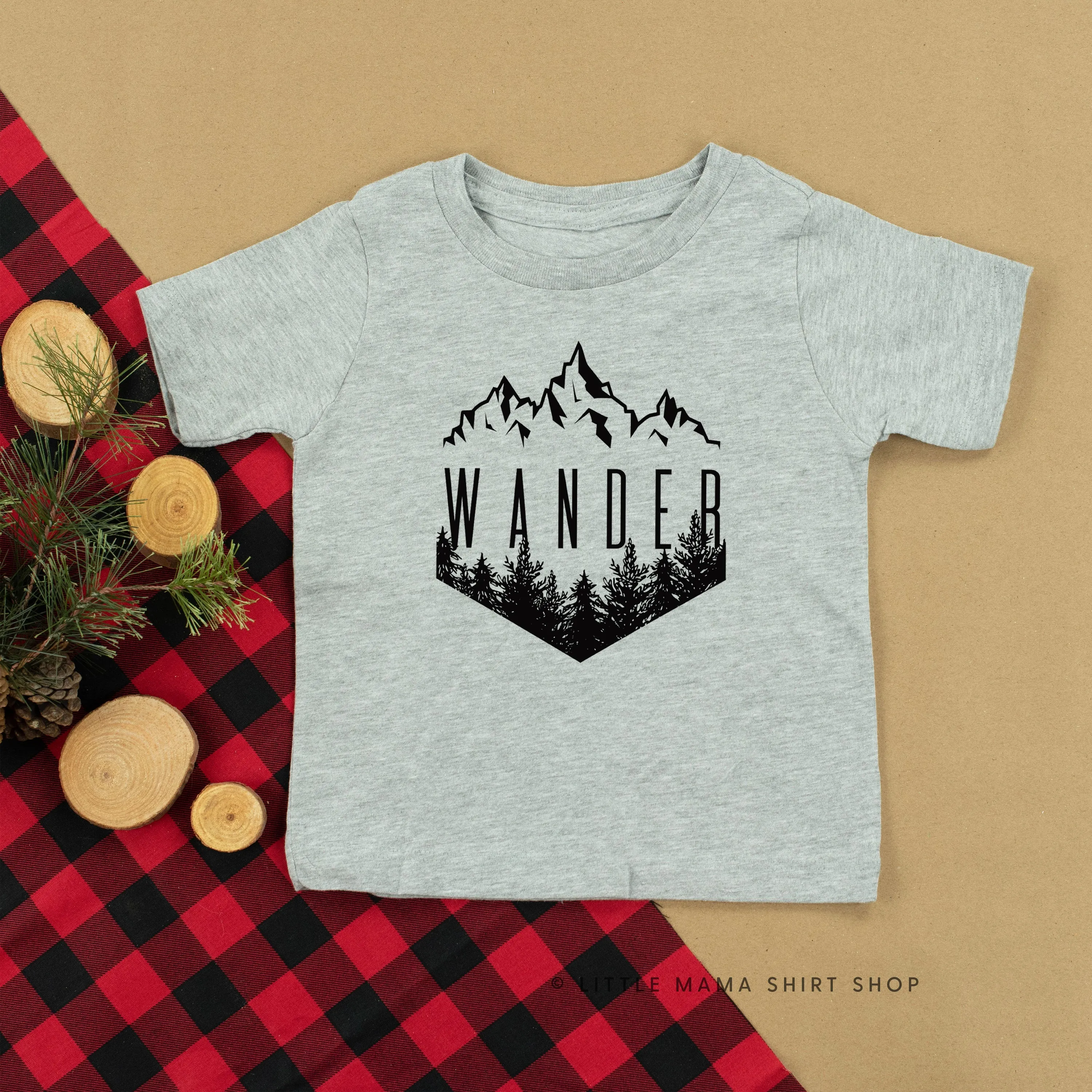 WANDER - Short Sleeve Child Shirt