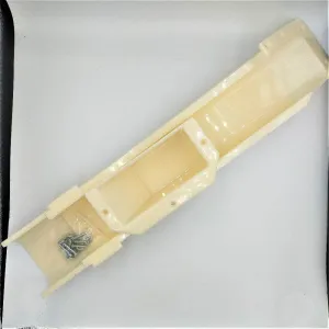 WASTE CHUTE ASSEMBLY (WHITE) Know How Savings - 10pcs
