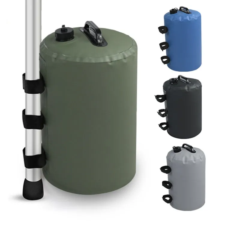 Water And Sand Multi-Function Tent Windproof Fixed Water Bag, Size: 24x34cm(Green)