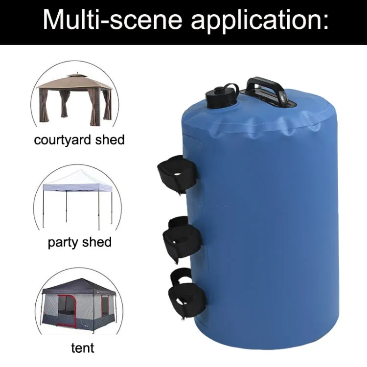 Water And Sand Multi-Function Tent Windproof Fixed Water Bag, Size: 24x34cm(Green)