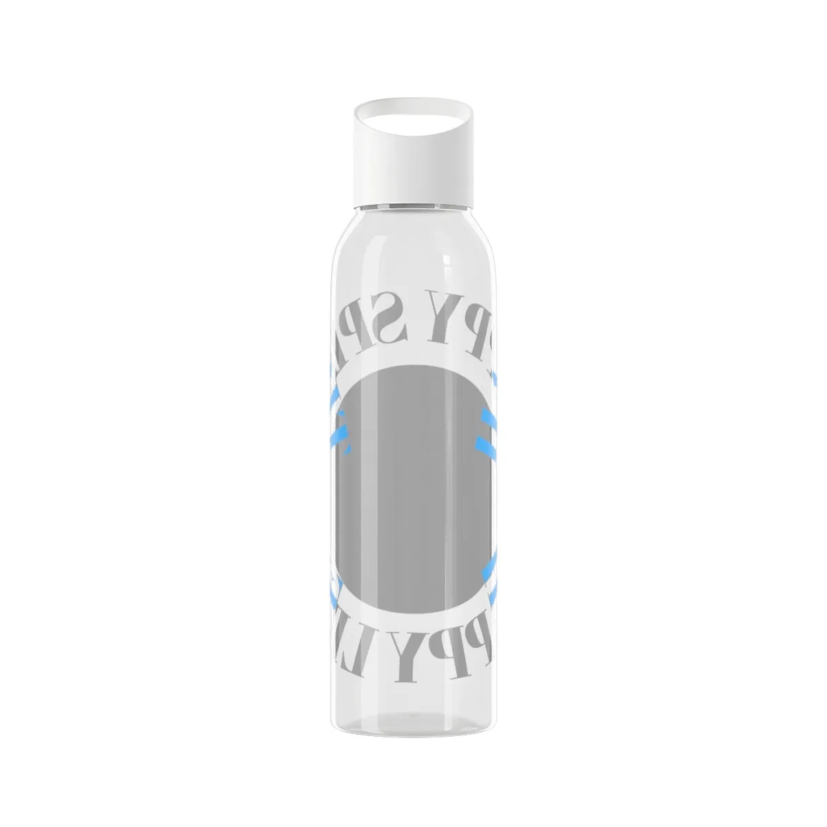 Water Bottle Happy Spirit Happy Life, Aesthetic Pink, Smile Face, Trendy Tumblr Bottle, Tritan Purple Happy Mind Tumbler, BPA Free H
