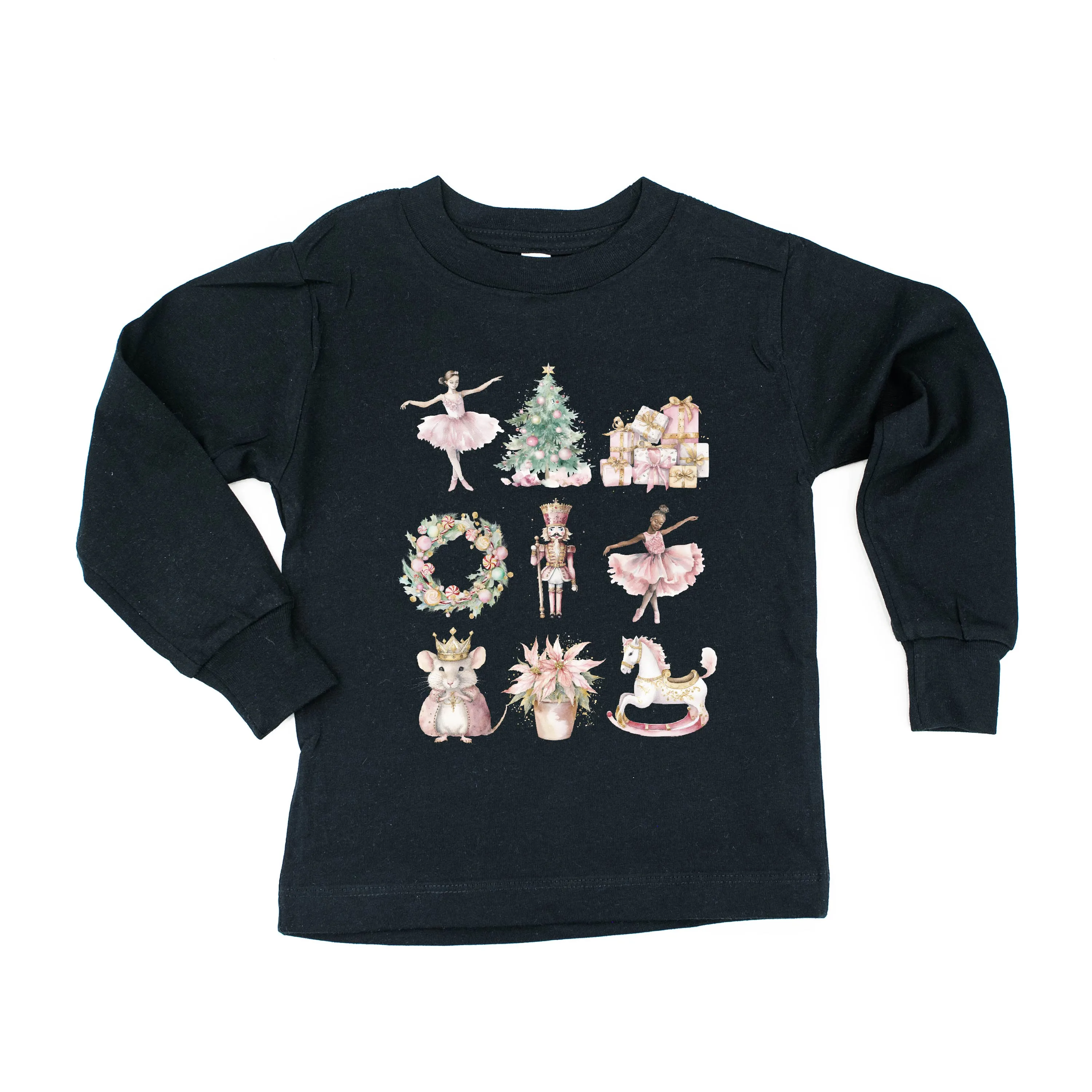 Watercolor Nutcracker - Child LONG SLEEVE Tee